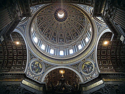 Petersdom Kuppel Rom