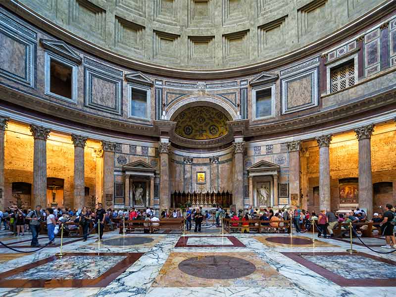 Pantheon-Rom-Innenansicht