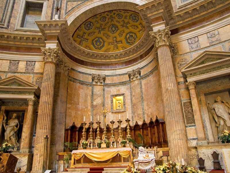 Pantheon in Rom - Grabmmäler