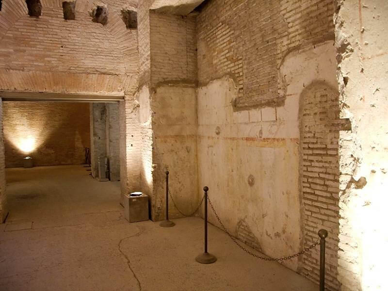Domus Aurea unterirdische Ausgrabungen