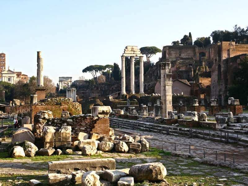 Forum Romanum Rom heute