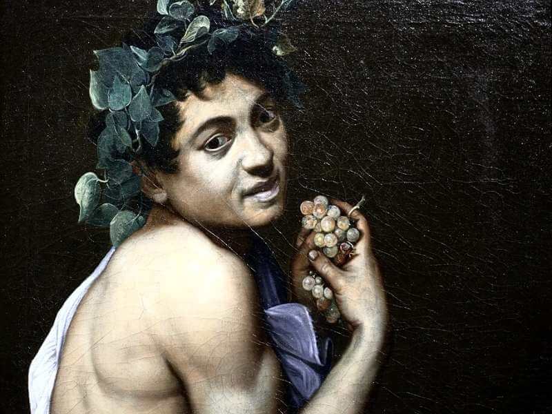 Galleria Borghese Kunstwerk Kranker Bacchus von Caravaggio
