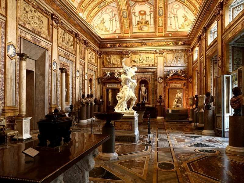 Galleria Borghese Rom Innenansicht