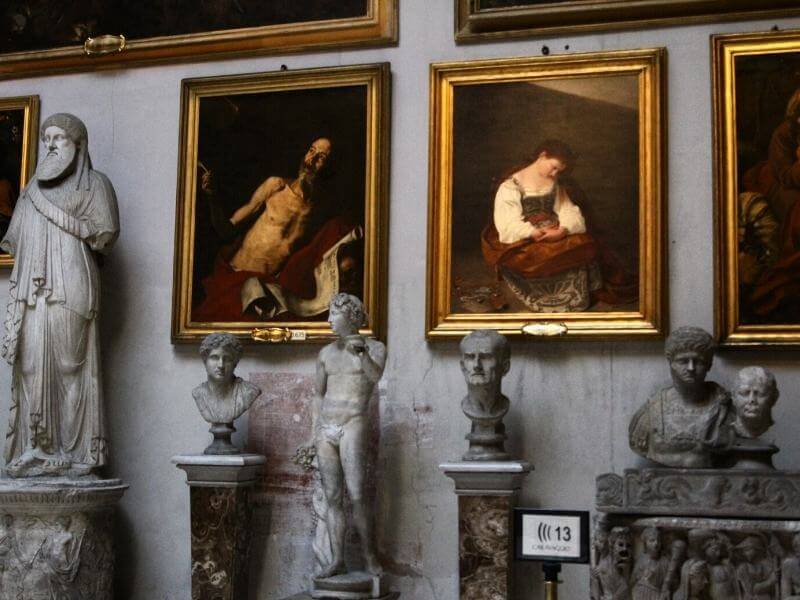 Kunstgegenstände im Palazzo Doria Pamphilj
