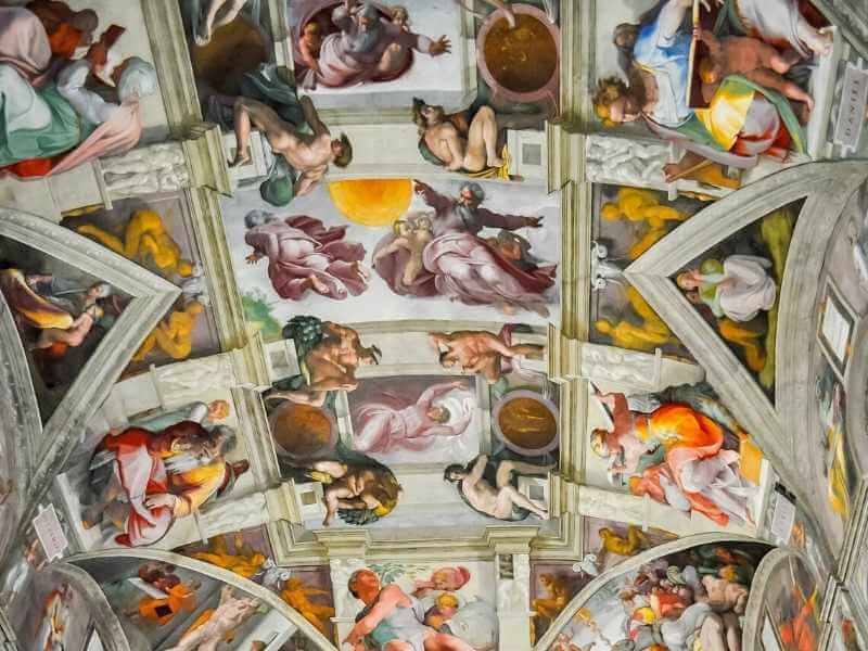 Sixtinische Kapelle Deckenfresken Michelangelos