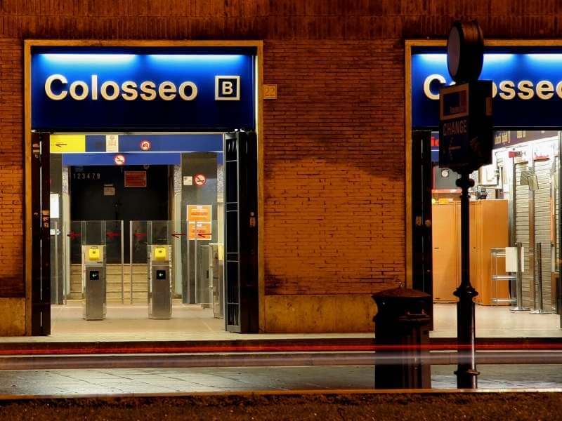 U Bahn Haltestelle Colosseo