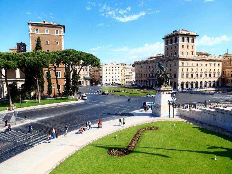 Piazza Venezia Stadtzentrum Rom