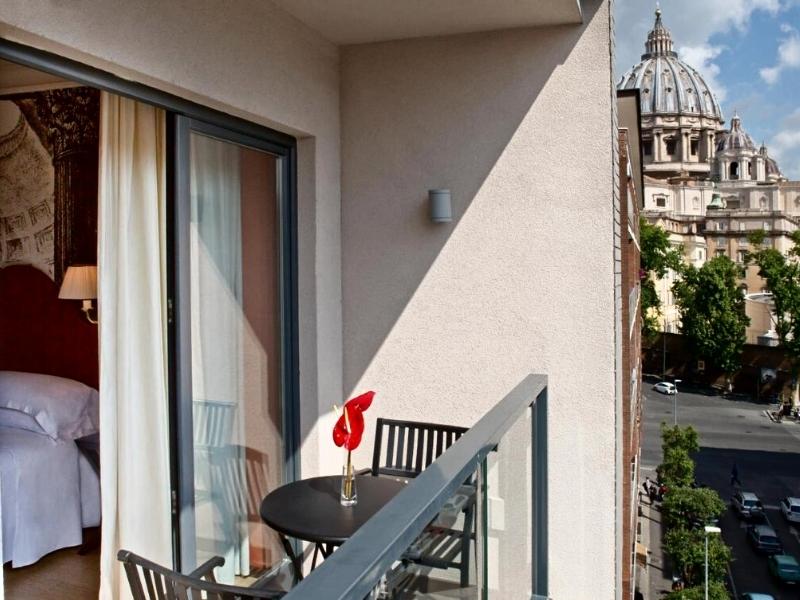Hotels in Vatikanstadt mit Blick auf Petersdom