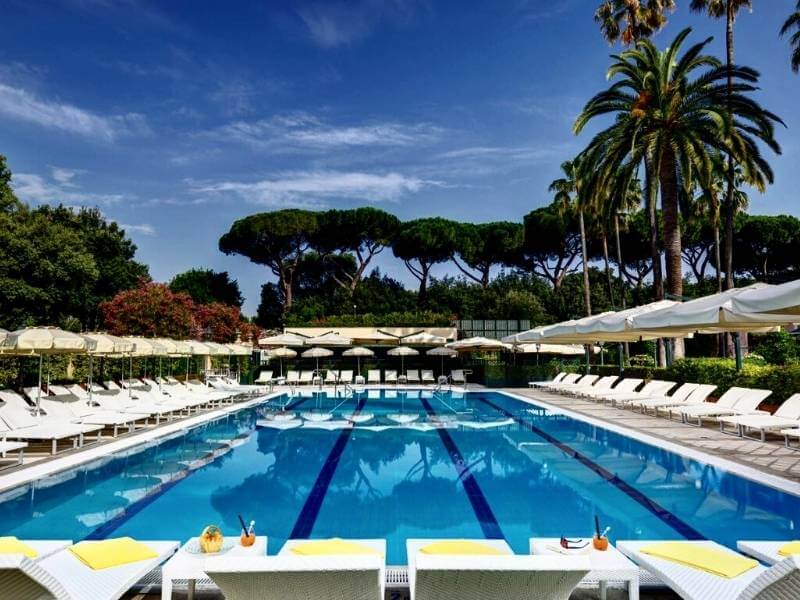 Spa Hotel mit großem Pool in Rom - Parco dei Principi