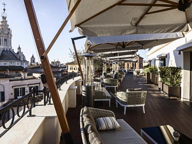 The Pantheon Iconic Rome Hotel mit Dachterrasse