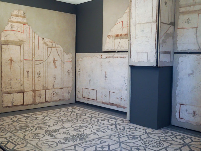 Fresken-Palazzo-Massimo-alle-Terme-Rom