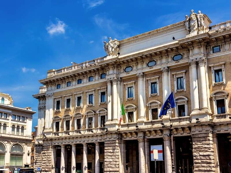 Galleria & Palazzo Colonna Rom Fassade