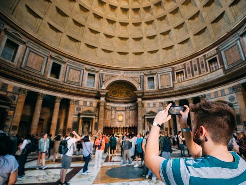 Pantheon-Rom-Kuppel-Foto
