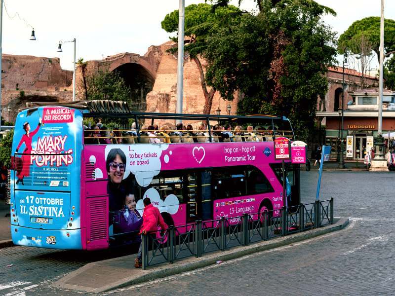 Gray Line Bus Stadtrundfahrten Rom
