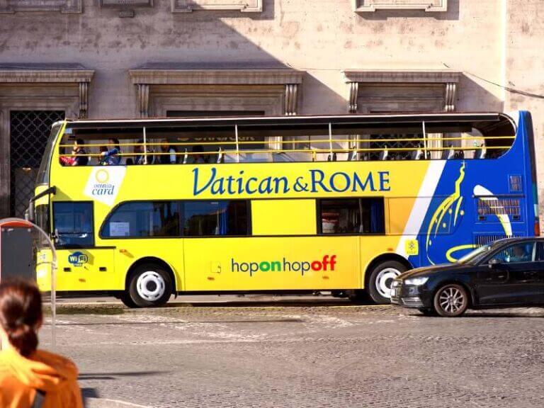 Vatikan und Rom Hop on Hop off Rundfahrt