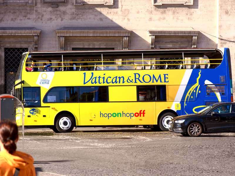 Vatikan und Rom Hop on Hop off Rundfahrt