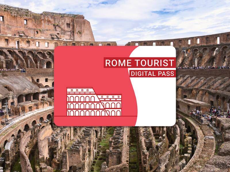 Rom Tourist Card Foto Kolosseum