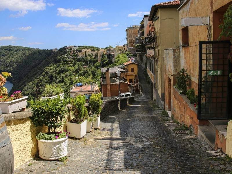 Castel Gondolfo in Italien