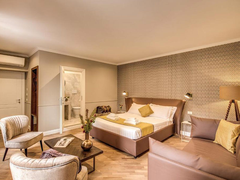 Charme-Spagna-Boutique-Hotel-Rom-Zimmer