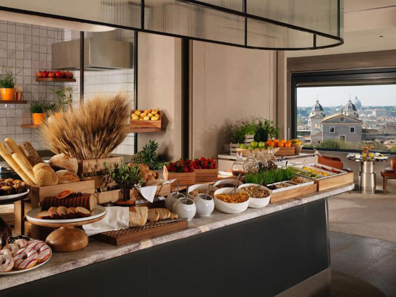Hotel-Eden-Rom-Frühstücksbuffet