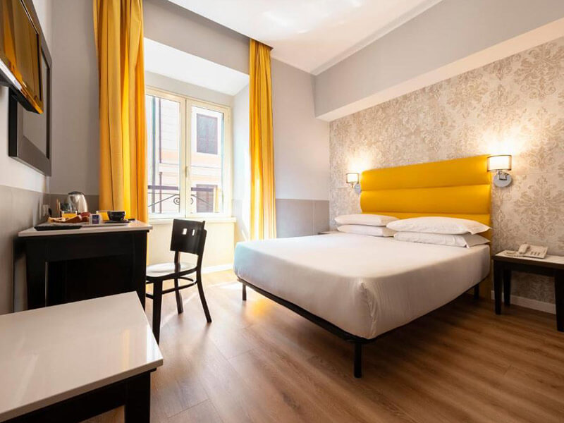 Hotel-Virgilio-Rom-Zimmer