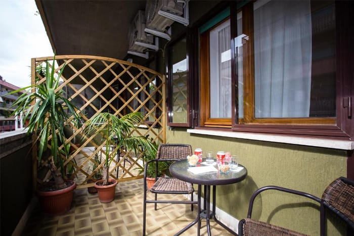 Balkon-Ferienwohnung-Trastevere's-Friends