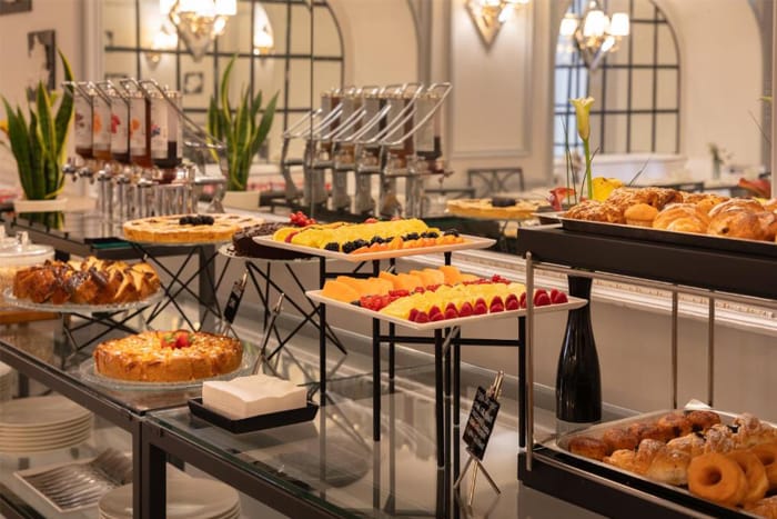 Frühstücksbuffet-Hotel-Della-Conciliazione-Rom