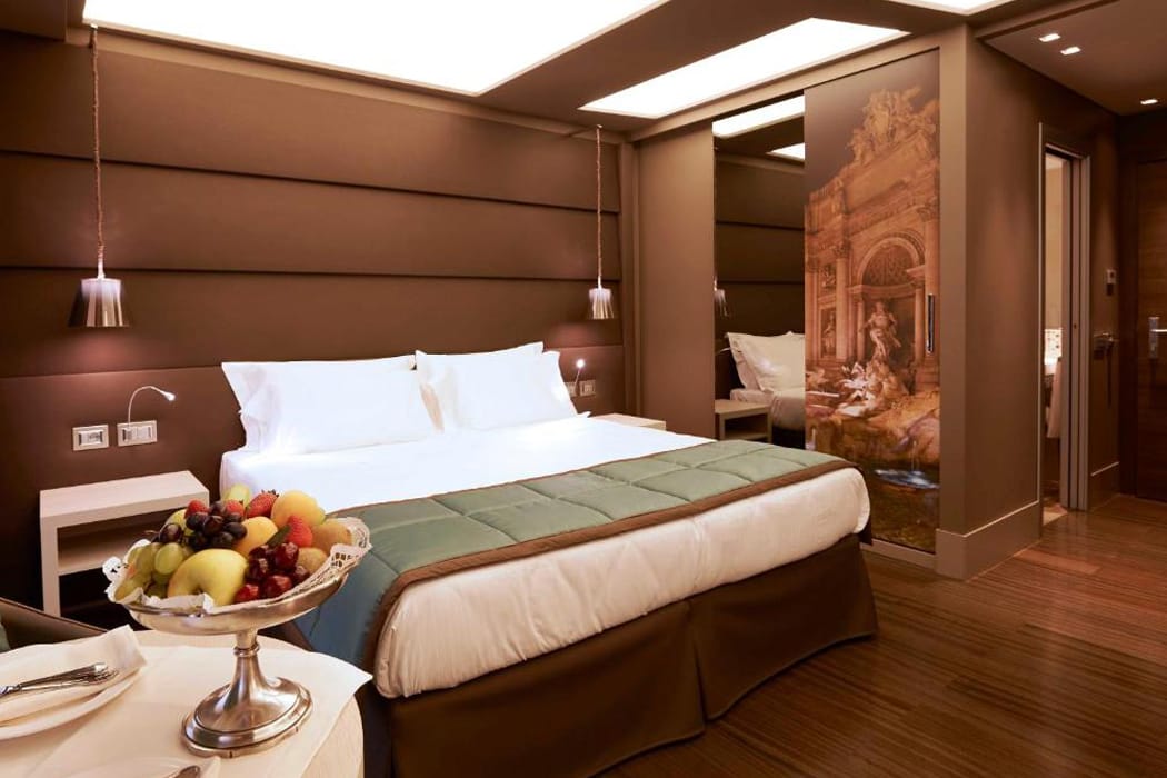 Hotelzimmer-Harry's-Bar-Trevi-Hotel-Rom