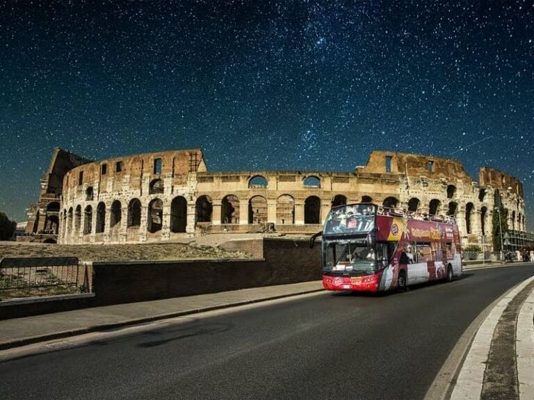 Rom Hop on Hop off Stadtrundfahrten bei Nacht