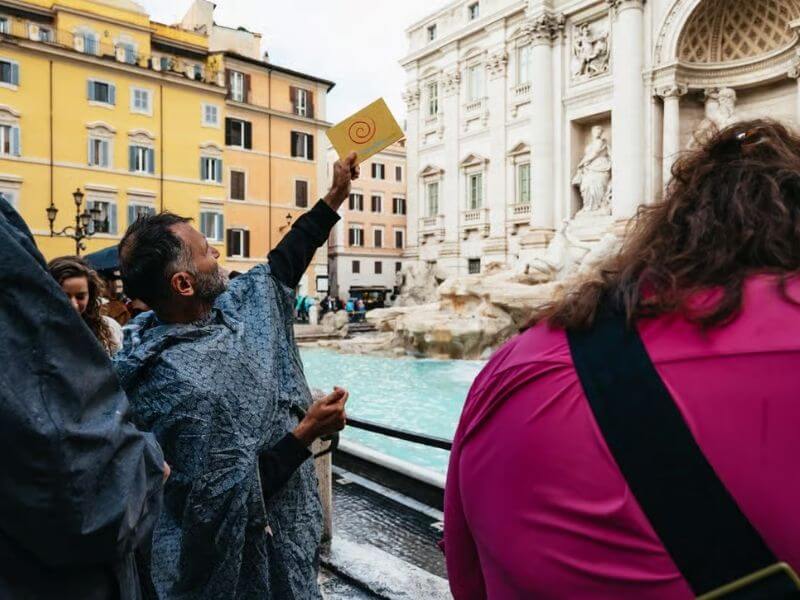 Stadtführung am Trevi Brunnen in Rom