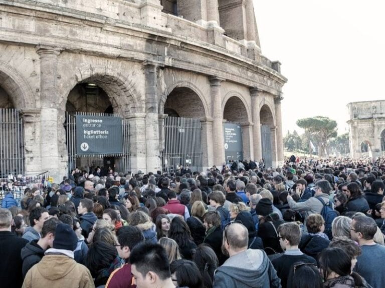 Ticketschalter am Kolosseum in Rom