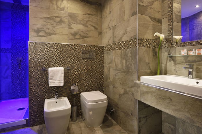 Badezimmer-Hotel-Patria-Rom