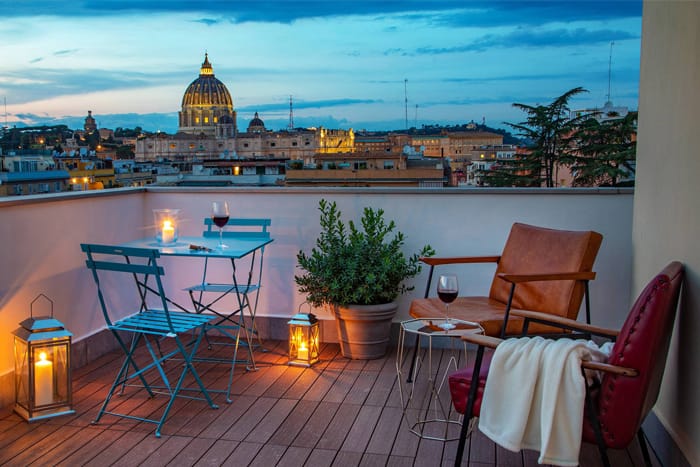 Dachterrasse-Bloom-Hotel-Rom