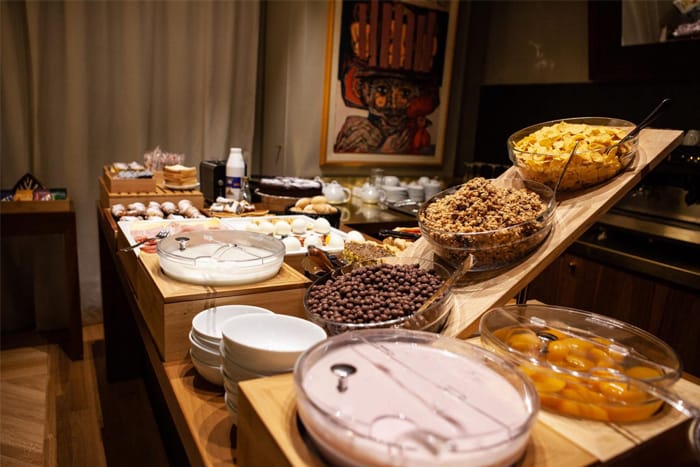 Frühstücksbuffet-Hotel-Triviho-Rom