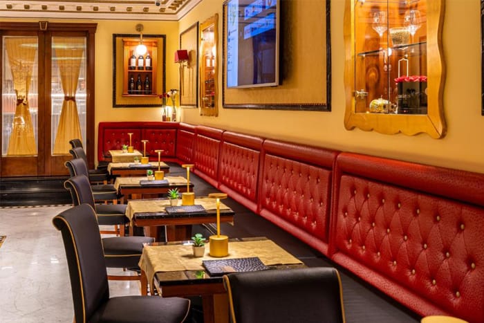 Hotel-Manfredi-Suite-In-Rome-Frühstücksraum