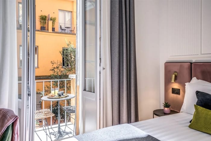 Hotel-Zimmer-Residenza-Piranesi-Rom