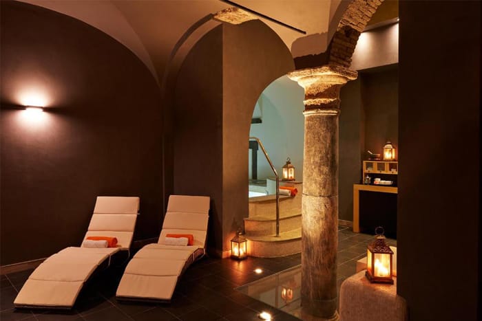 Romantischer-Spa-Bereich-The-Code-Hotel-Rom